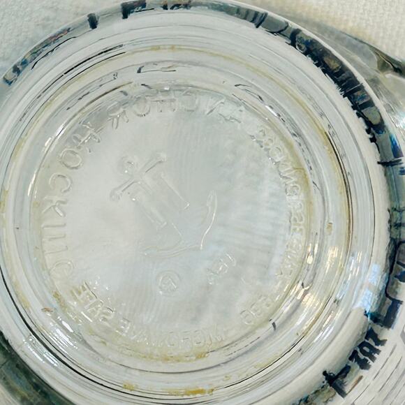 Anchor Hocking Blue Lettering 1 Cup Glass Measuring Cup - Picture 5 of 5